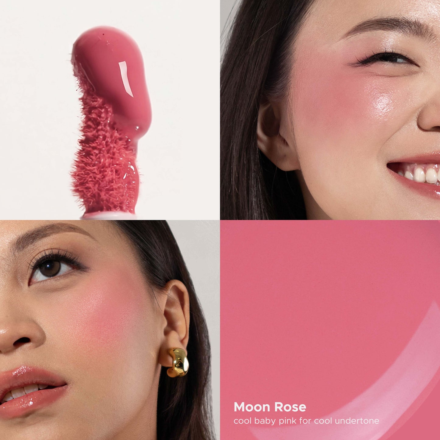 FULL SIZE Long Lastint Glass Blush - Run Proof Liquid Blush