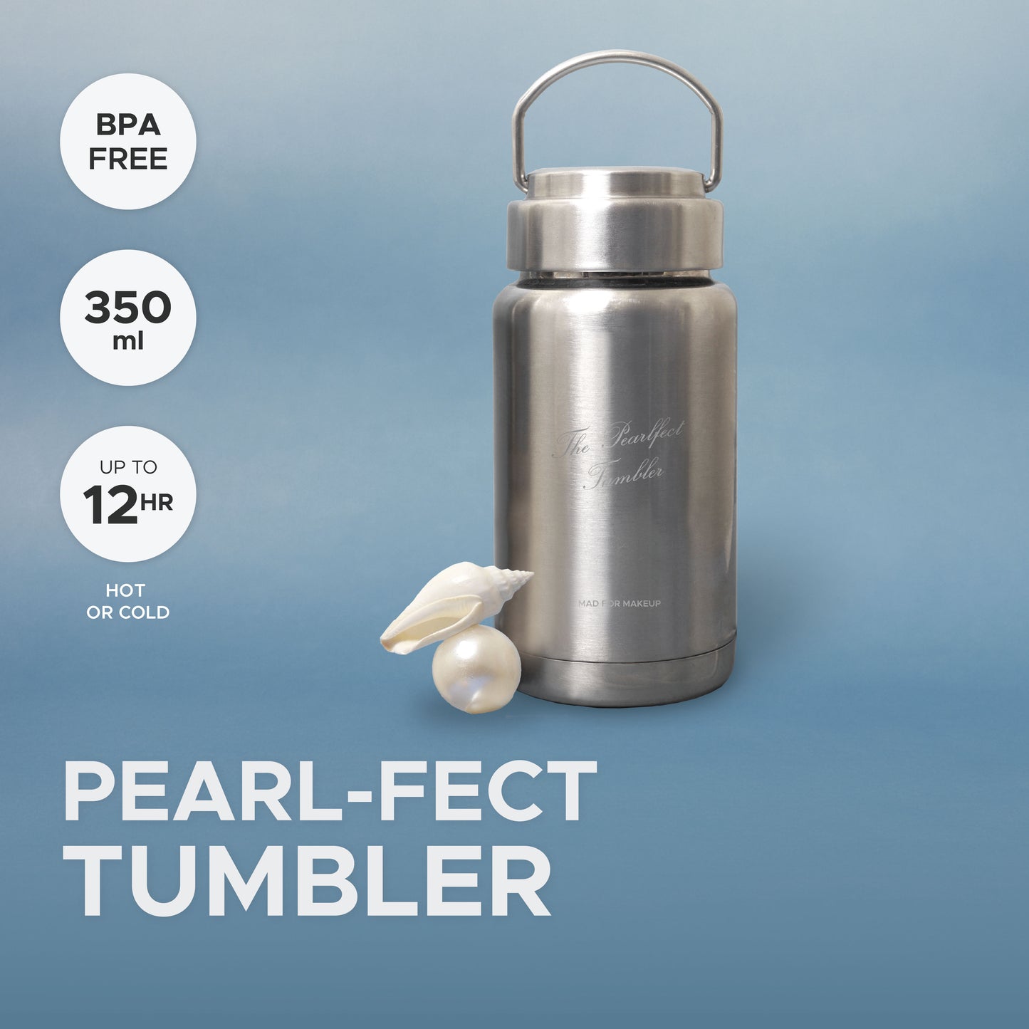 Mad For Makeup 8Hr Oil Control Pearl-Fect Cover Skintint : The Pearl-fect Tumbler Set Limited Bundle