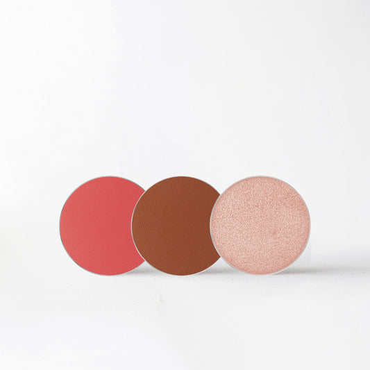 [EXP SEP-OCT 2025] Individual Blush, Contour, Highlights, Powder - Customizable Face Palette