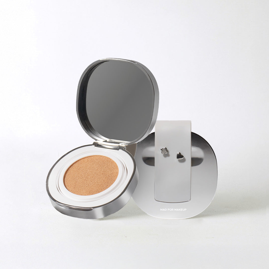 [FREE EMBOSS PO 3 DAYS] Mad For Makeup Pearlfect Cover Skin-Fit Cushion - Refill and Fullsize Coverage Cushion for Combination Skin
