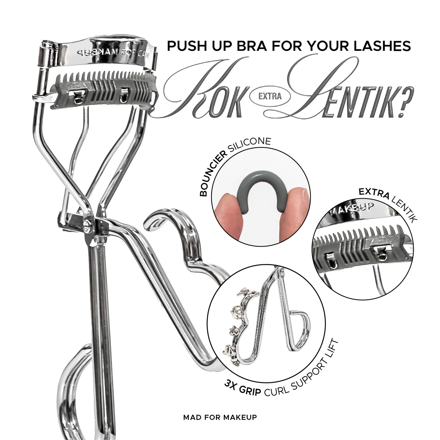 Kok Extra Lentik - Patented Eyelash Curler + Free Blind Box