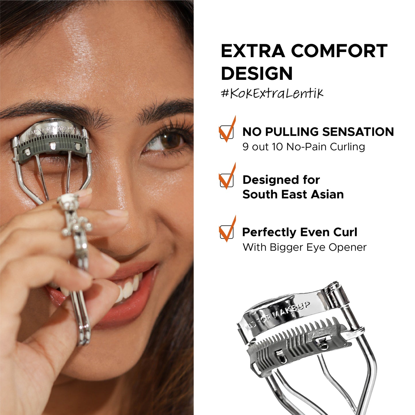 Kok Extra Lentik - Patented Eyelash Curler + Free Blind Box