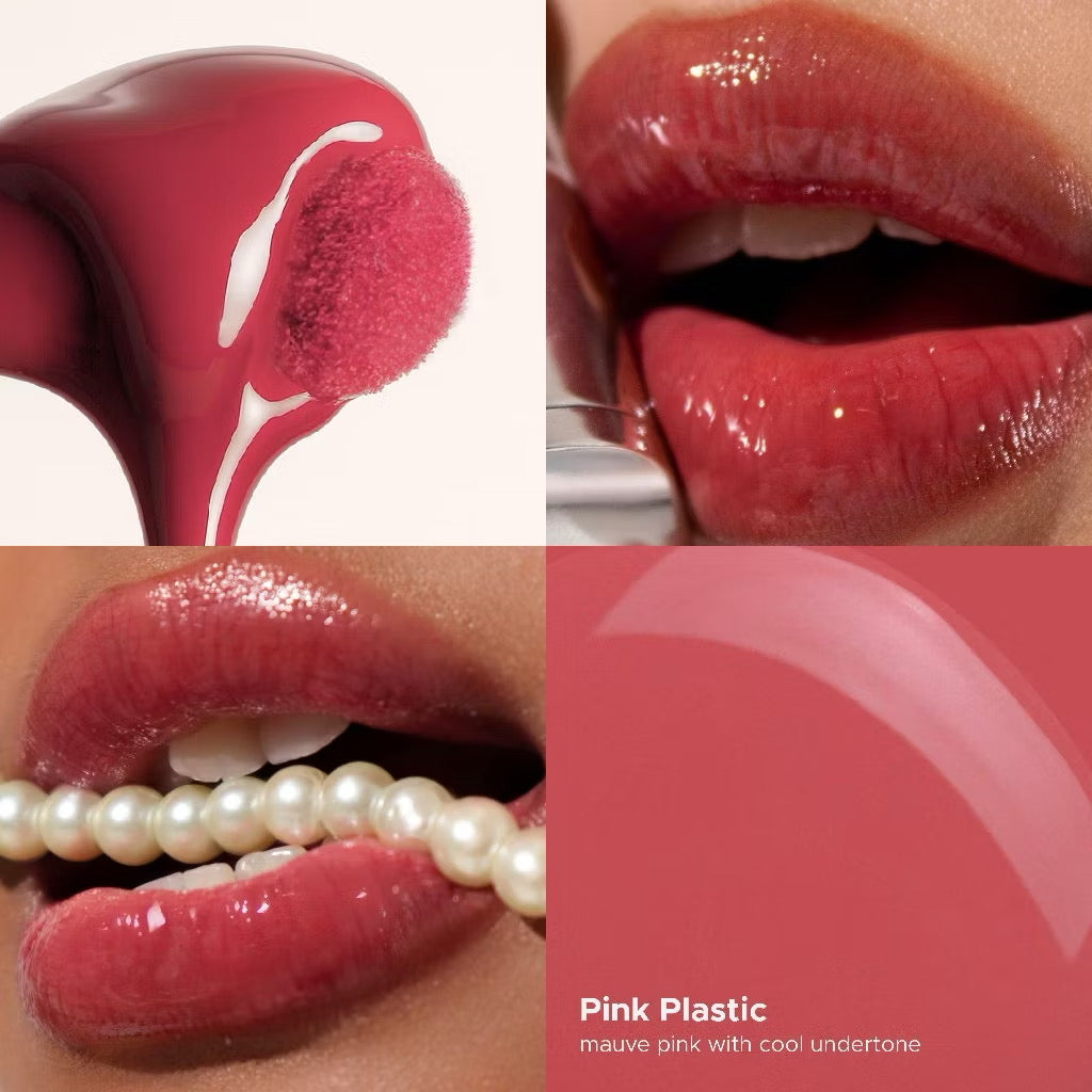 Holiday Set:  Tinted Glass H2Oil - 1st Lip Oil Glossy Cover Dark & Chapped Lips