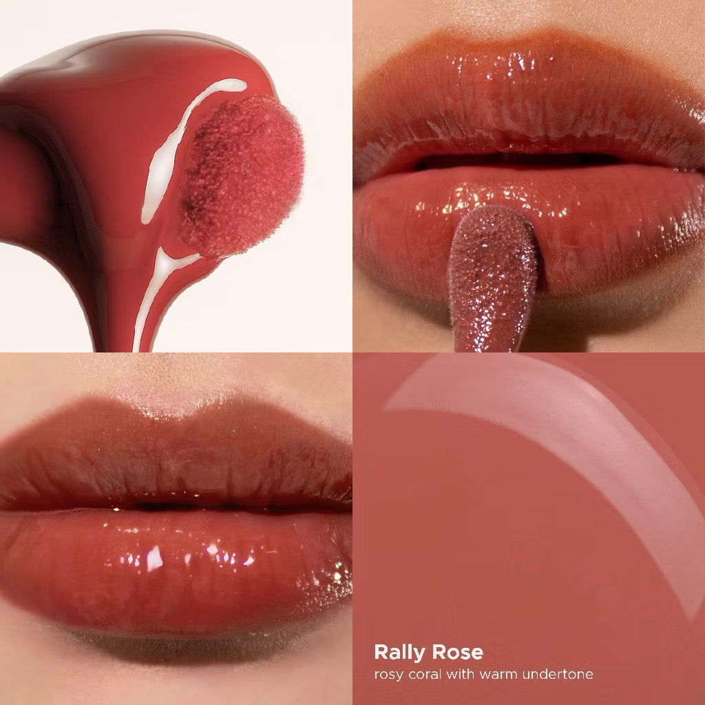 Holiday Set:  Tinted Glass H2Oil - 1st Lip Oil Glossy Cover Dark & Chapped Lips