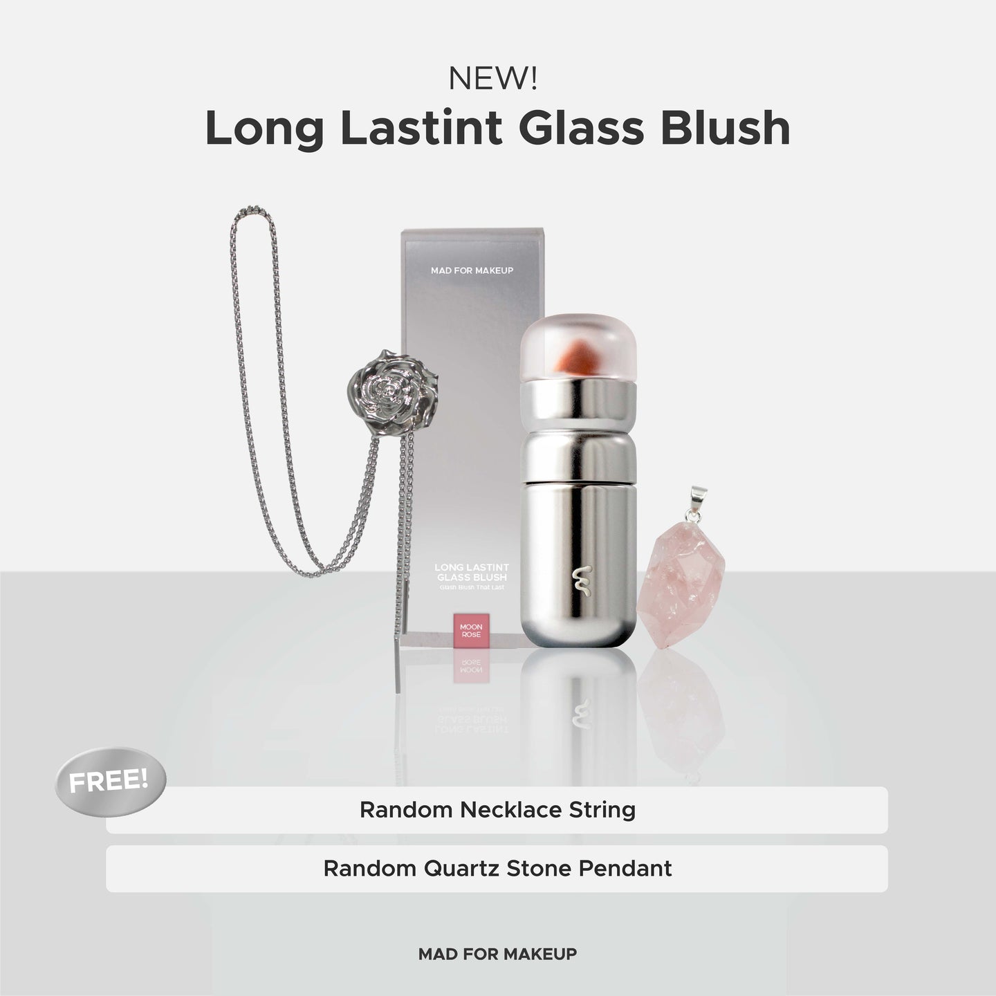FULL SIZE Long Lastint Glass Blush - Run Proof Liquid Blush