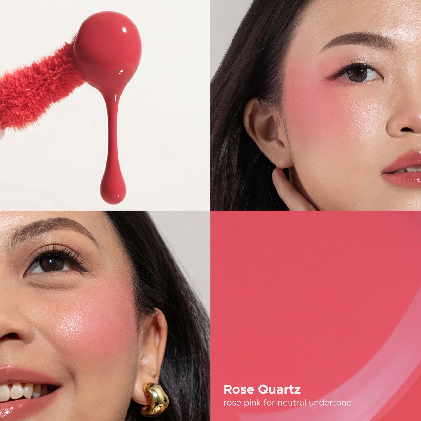 FULL SIZE Long Lastint Glass Blush - Run Proof Liquid Blush