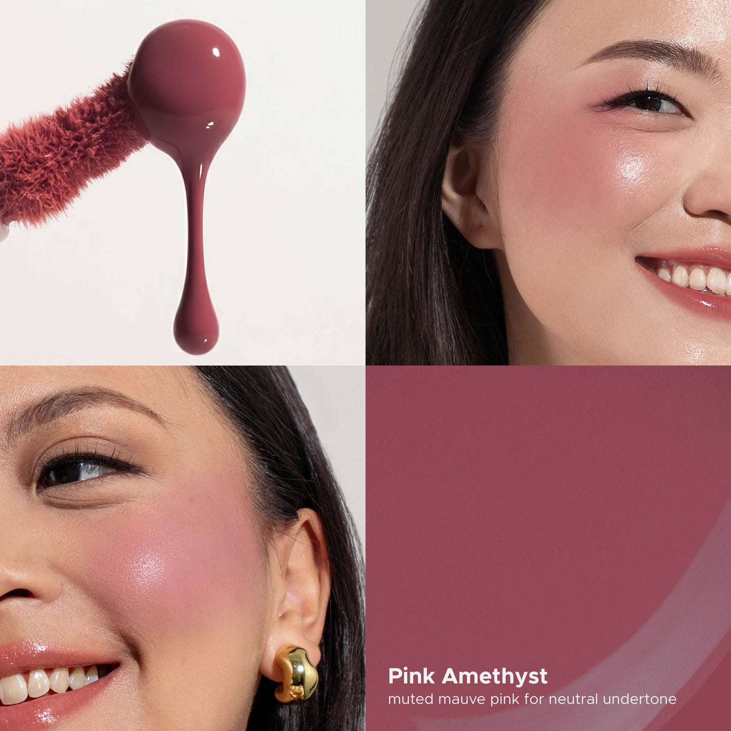 FULL SIZE Long Lastint Glass Blush - Run Proof Liquid Blush