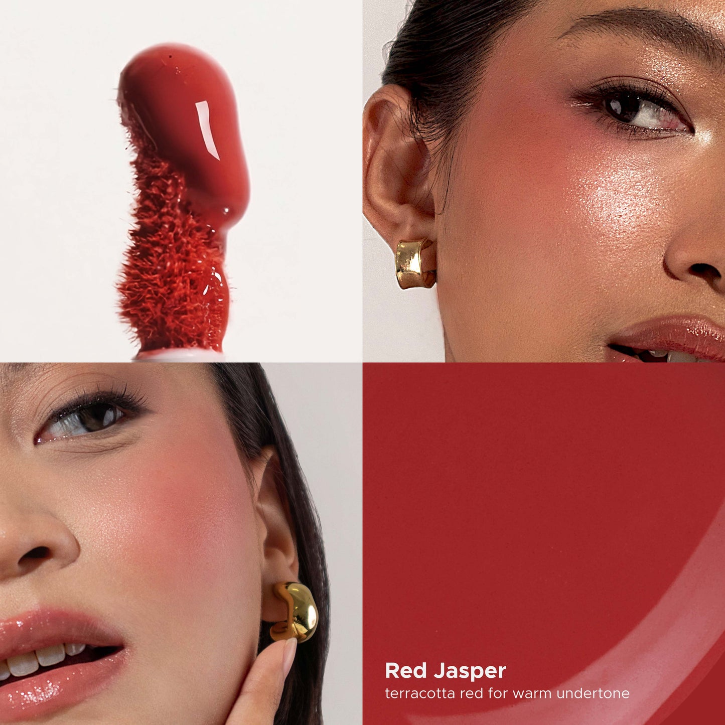 FULL SIZE Long Lastint Glass Blush - Run Proof Liquid Blush