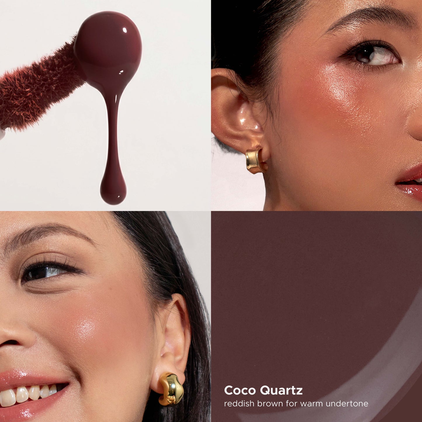 FULL SIZE Long Lastint Glass Blush - Run Proof Liquid Blush