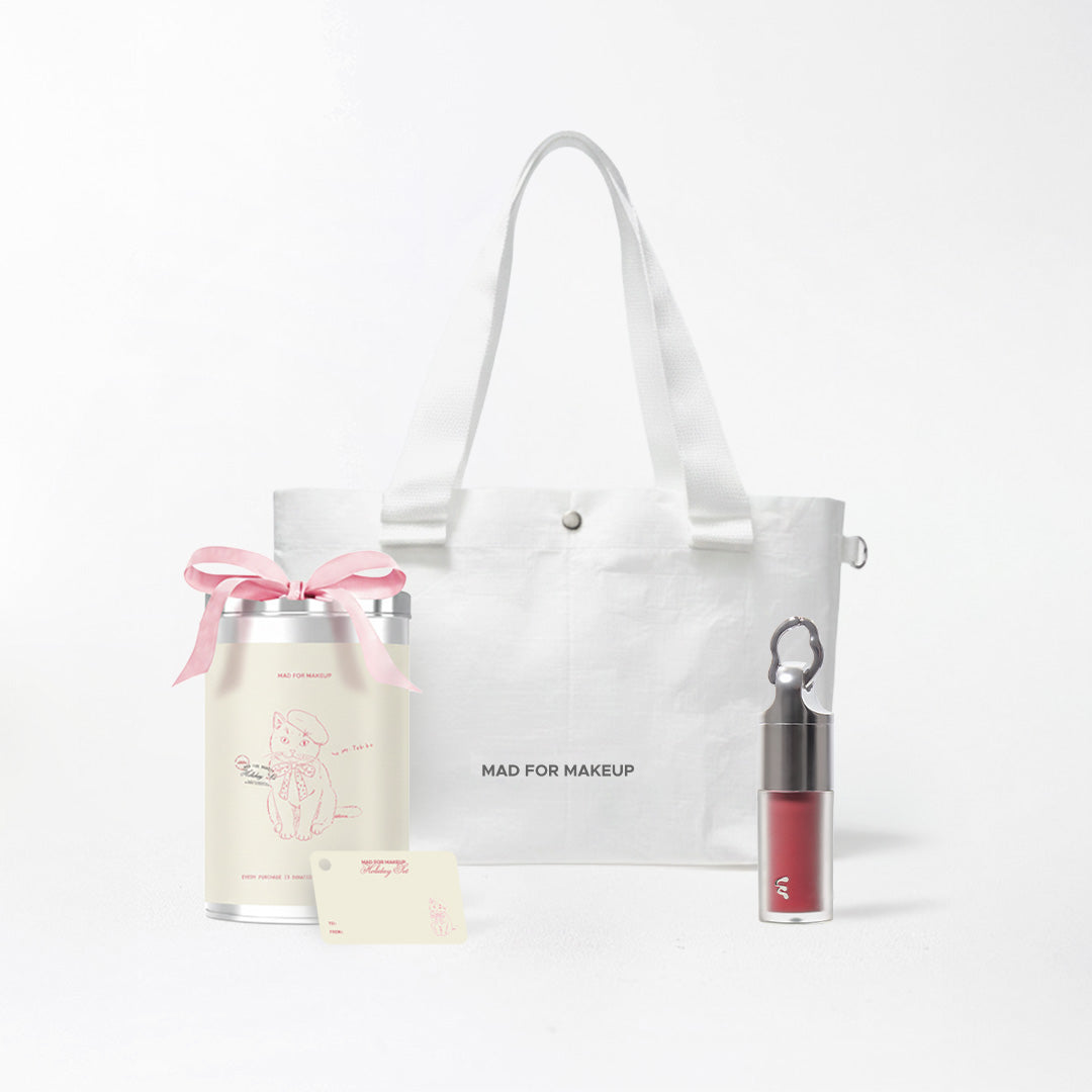 Holiday Set:  Tinted Glass H2Oil - 1st Lip Oil Glossy Cover Dark & Chapped Lips