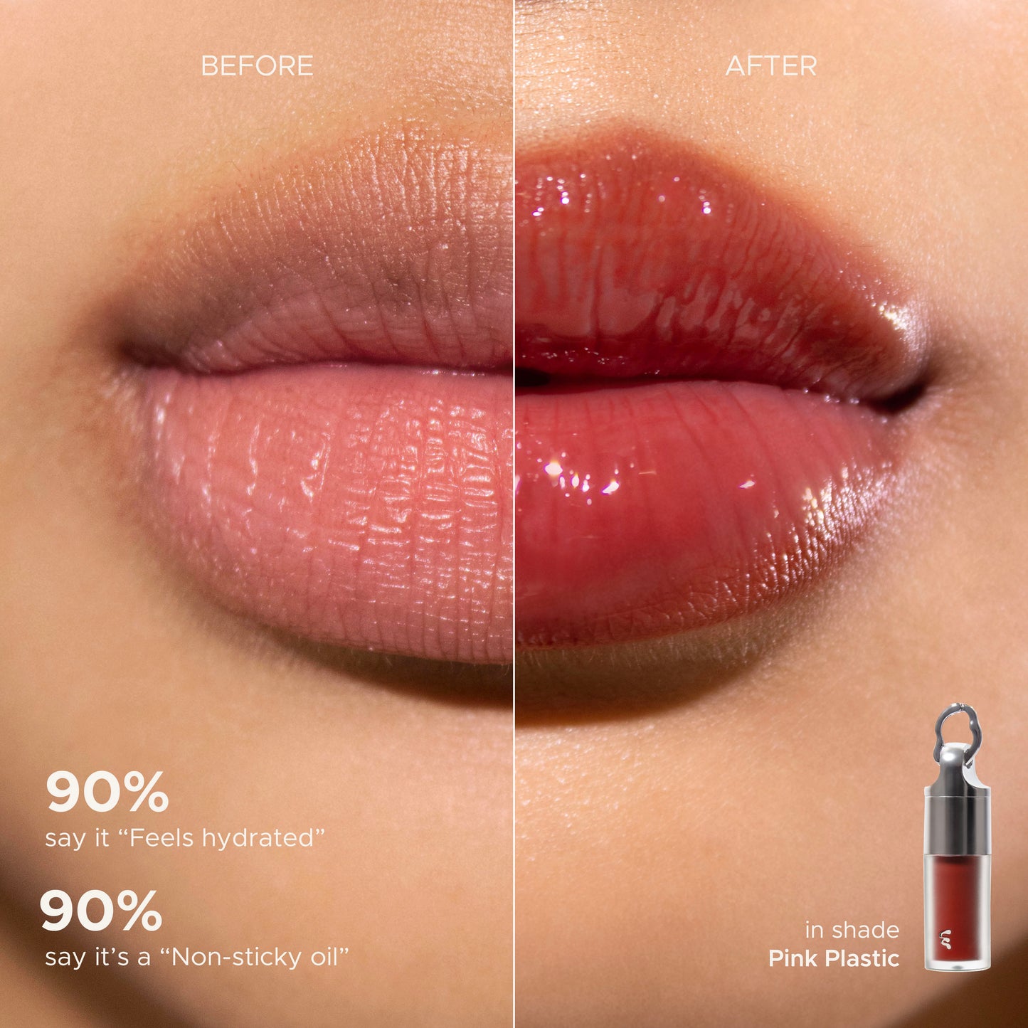 Mad For Makeup Tinted Glass H2Oil : Max The Set (Special Edition Blindbox) - 1st Lip Oil Glossy for Dark and Chapped Lips