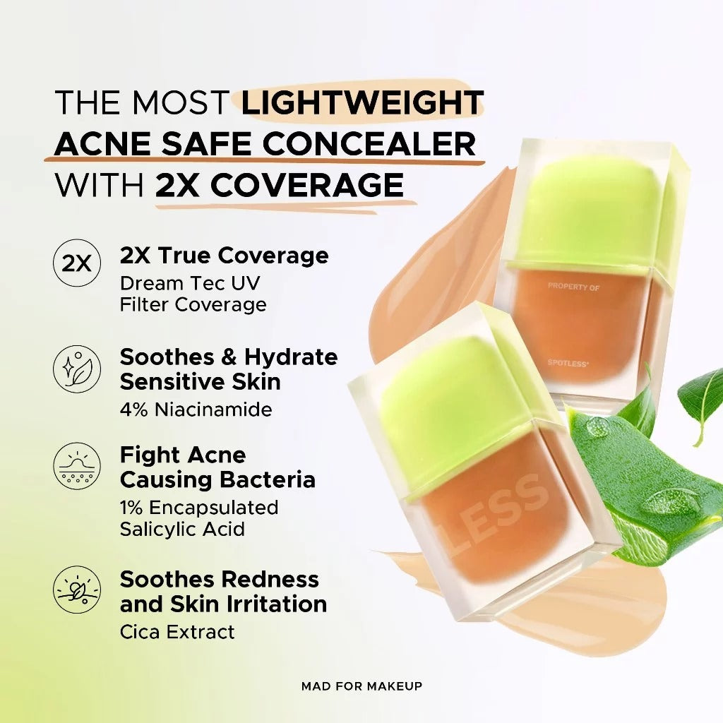 [NEW APPLICATOR] Spotless+ DreamTec UV Filter Acne Concealer